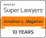 Rated By Super Lawyers | Jonathan L. Megerian | 10 Years